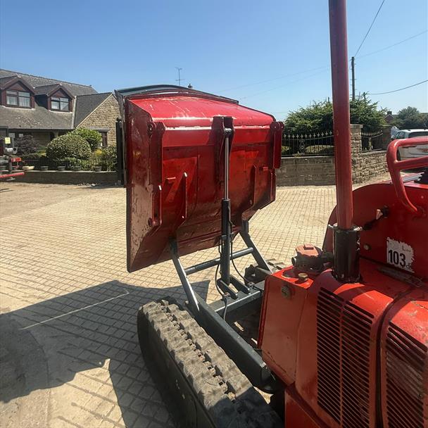 Hinowa 2500 2.5 Ton Diesel Rubber Tracked Pedestrian Dumper