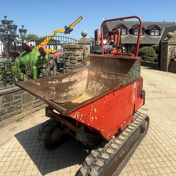 Hinowa 2500 2.5 Ton Diesel Rubber Tracked Pedestrian Dumper