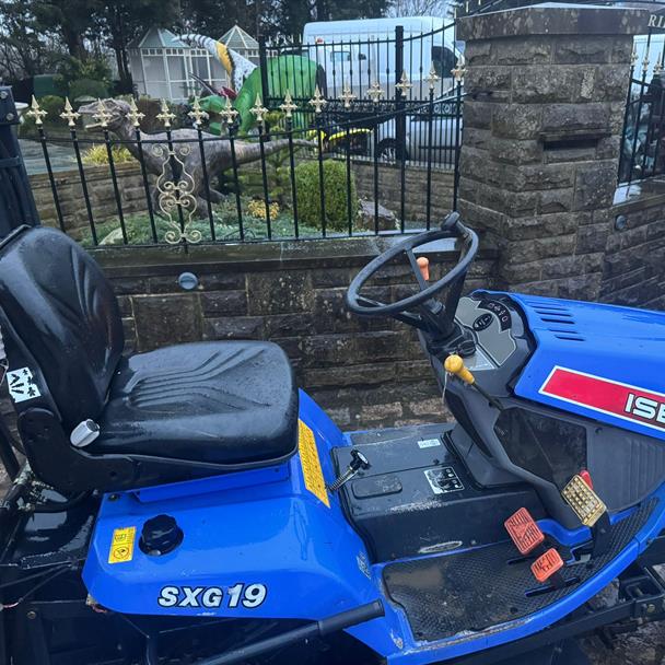 Iseki SXG19 Diesel High Tip Ride On Mower