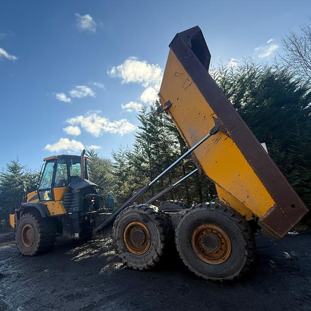 JCB 722 22 Ton 6X6 Articulated Dumper