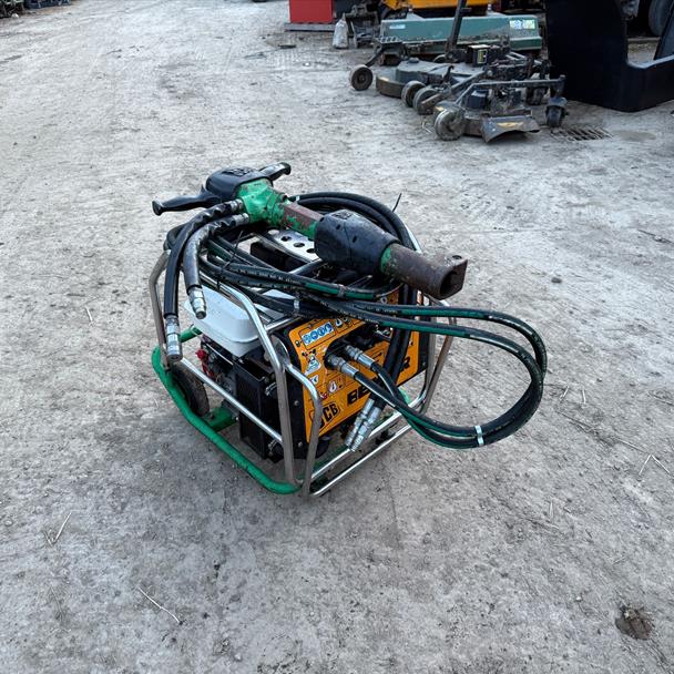 JCB Beaver Hydraulic Power Pack With Hoses And Breaker