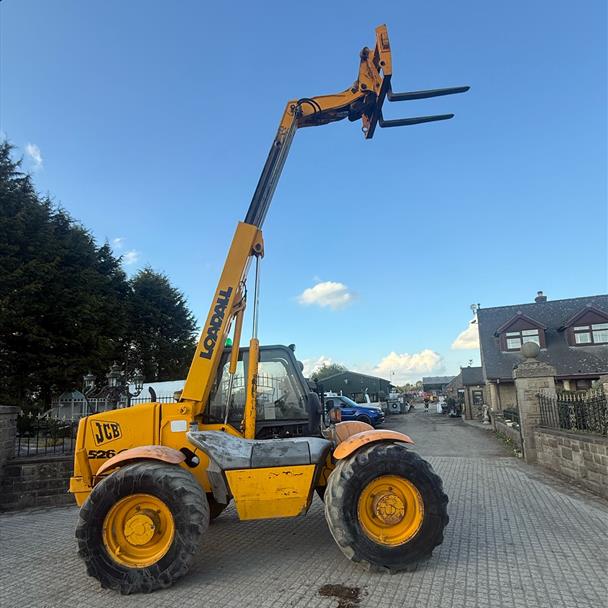 JCB 526S Turbo Loadall 2.6 Ton Diesel Telescopic Telehandler