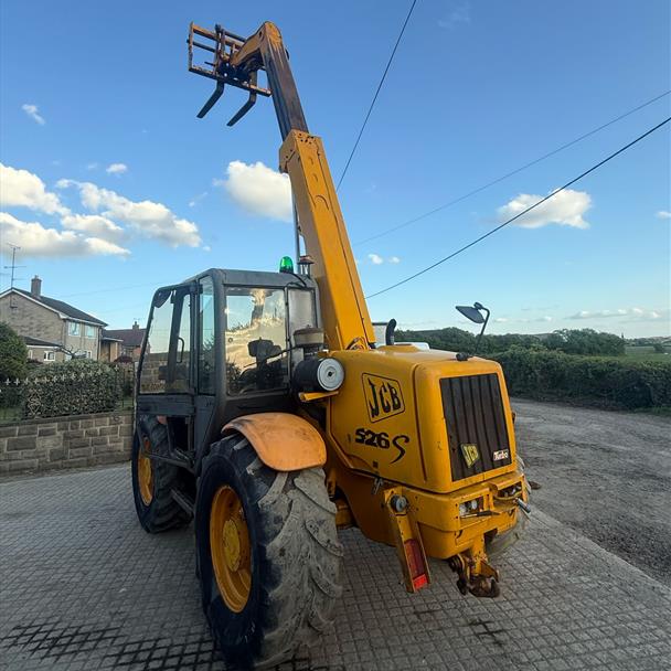 JCB 526S Turbo Loadall 2.6 Ton Diesel Telescopic Telehandler