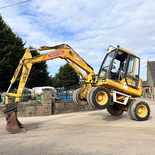 Komatsu PW95R Wheeled Excavator/Rubber Duck