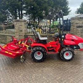 Mccormick G30R 22HP 4WD Compact Tractor With Sitrex SM-150 Topper Mower