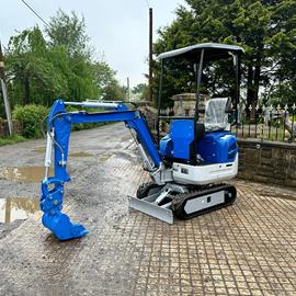 New/Unused Rippa NDI313 Mini Excavator