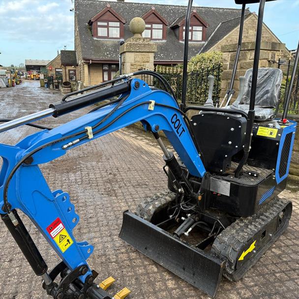 New/Unused 2024 Colt YFE10 Mini Excavator