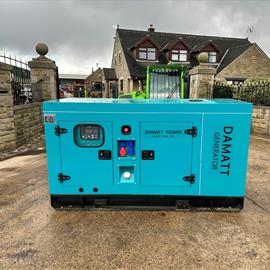 New/Unused Damatt 41KVA Diesel Silent Generator