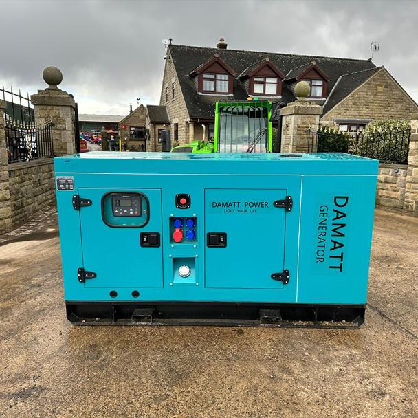 New/Unused Damatt 41KVA Diesel Silent Generator