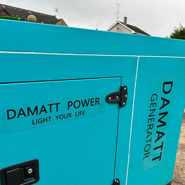 New/Unused Damatt 41KVA Diesel Silent Generator