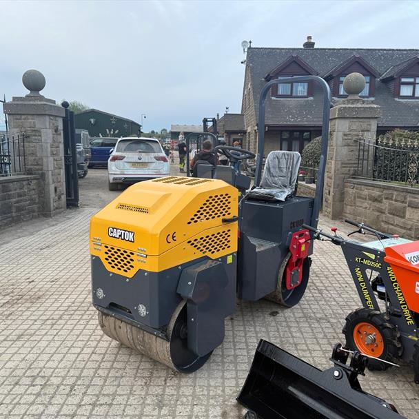 New/Unused Rippa Digger, Konstant Dumper And Captok Roller Package Deal