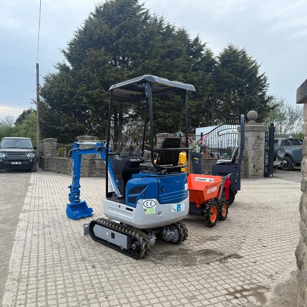 New/Unused Rippa Digger, Konstant Dumper And Captok Roller Package Deal