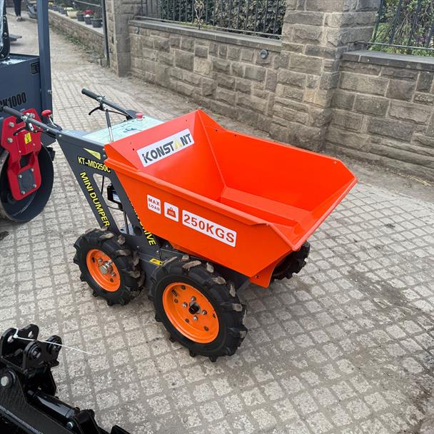 New/Unused Rippa Digger, Konstant Dumper And Captok Roller Package Deal