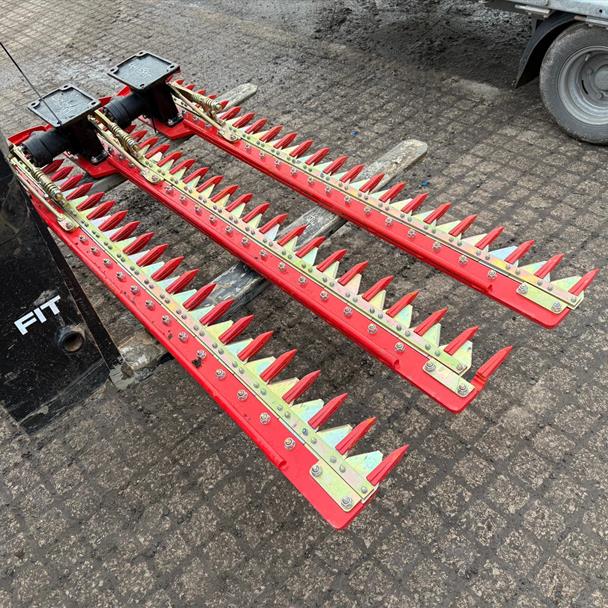 New/Unused Hardlife (Kubota Orange) 1.8 Metre Finger Bar Mower