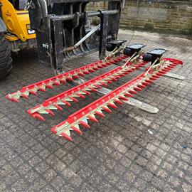 New/Unused Hardlife (Kubota Orange) 1.8 Metre Finger Bar Mower