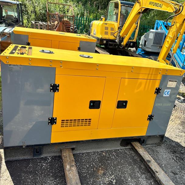 New/Unused Kawakenki 30KVA Diesel Sound Proof Generator