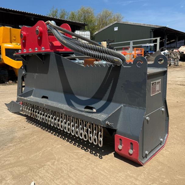 New/Unused Handy HEM34 34" Hydraulic Excavator Forestry Mulcher Mower