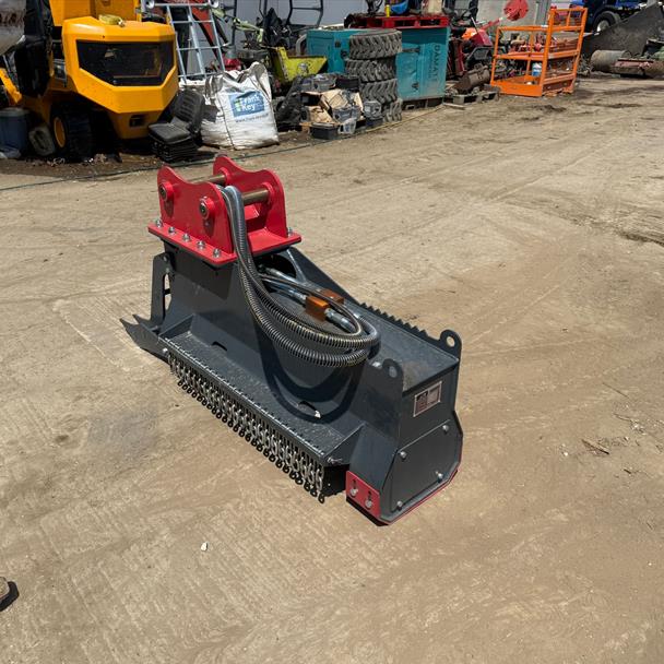 New/Unused Handy HEM34 34" Hydraulic Excavator Forestry Mulcher Mower