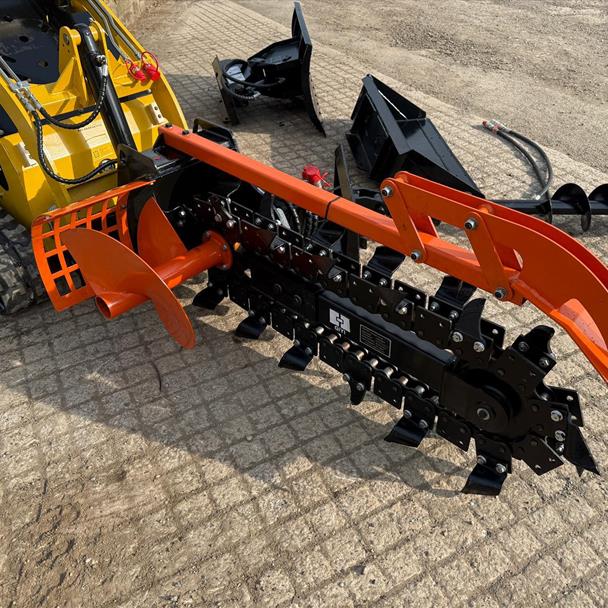 New/Unused 2025 GIYI GY-X39F 39" Mini Skidsteer Trencher