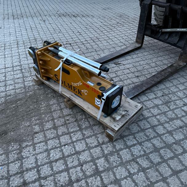 New/Unused Solmek HM-300 Silenced Hydraulic Rock Breaker