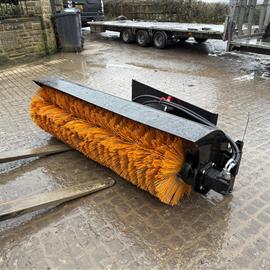 New/Unused GIYI 5FT Hydraulic Angled Sweeper