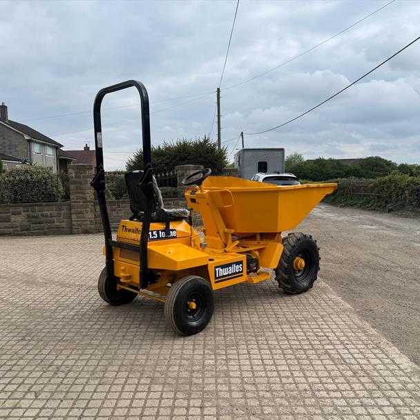 Thwaites 1.5 Ton Swivel Tip Dumper