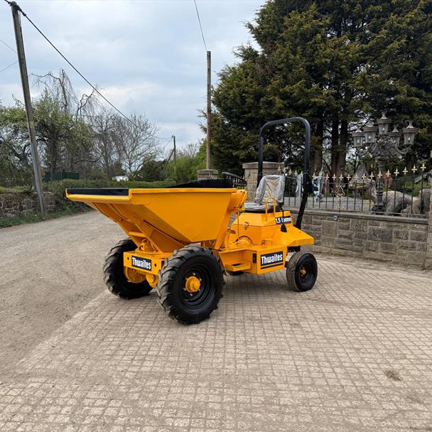 Thwaites 1.5 Ton Swivel Tip Dumper