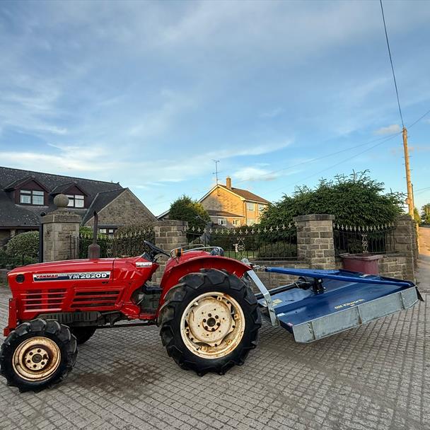 Yanmar YM2820D 28HP 4WD Compact Tractor With 2023 Kilworth Grass Topper