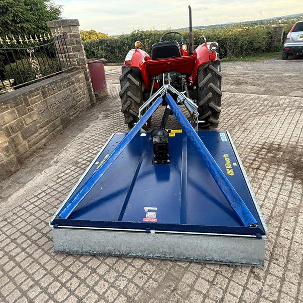 Yanmar YM2820D 28HP 4WD Compact Tractor With 2023 Kilworth Grass Topper