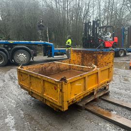 Moorka MST-300VD 3 Ton Straight Tip Dumper Skip