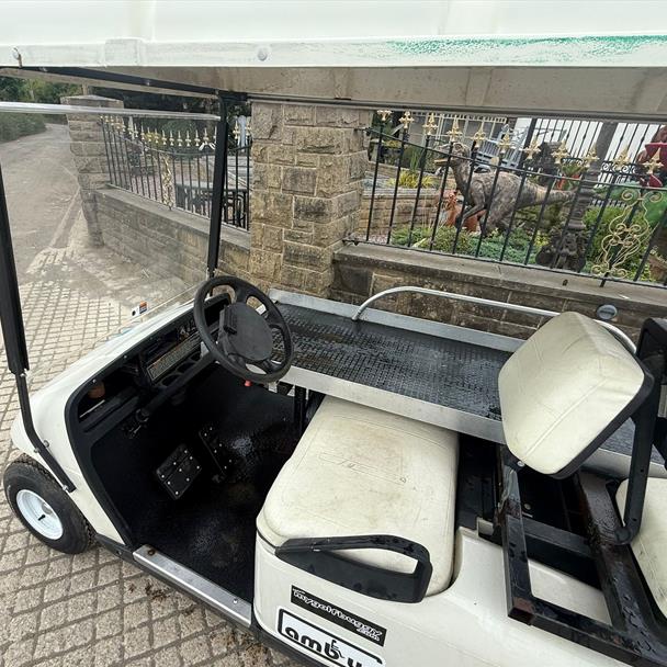 EZ-GO Ambbug Ambulance Injured Person Carrier Golf Buggy