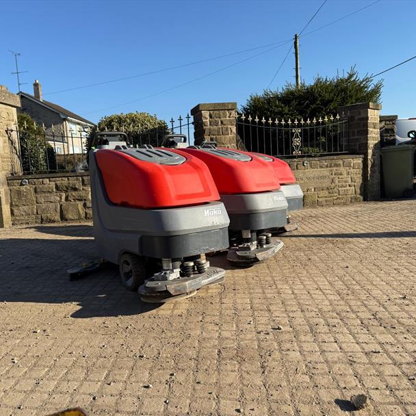 Hako Hakomatic B650/07 Walk Behind F/R Yard Sweeper Scrubbers