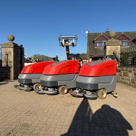 Hako Hakomatic B650/07 Walk Behind F/R Yard Sweeper Scrubbers