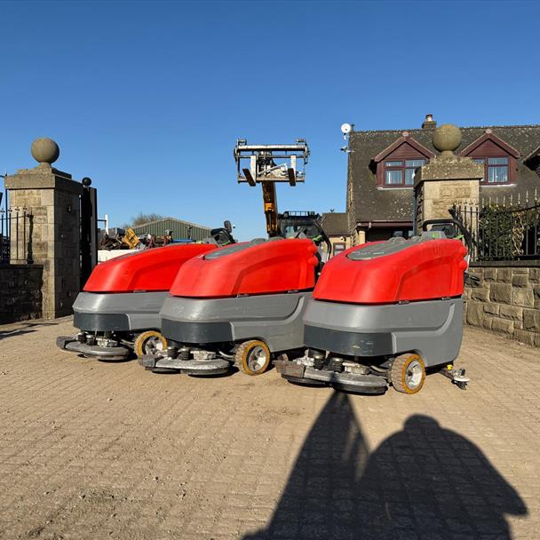 Hako Hakomatic B650/07 Walk Behind F/R Yard Sweeper Scrubbers