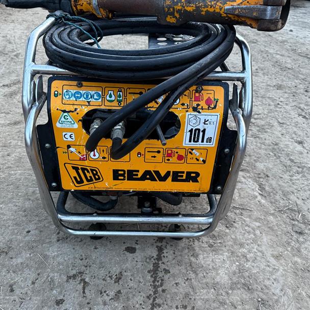 JCB Beaver Hydraulic Power Pack With Hoses And Breaker