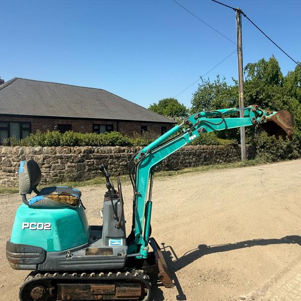 Komatsu PC02-1A Mini Excavator
