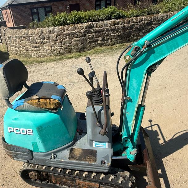 Komatsu PC02-1A Mini Excavator