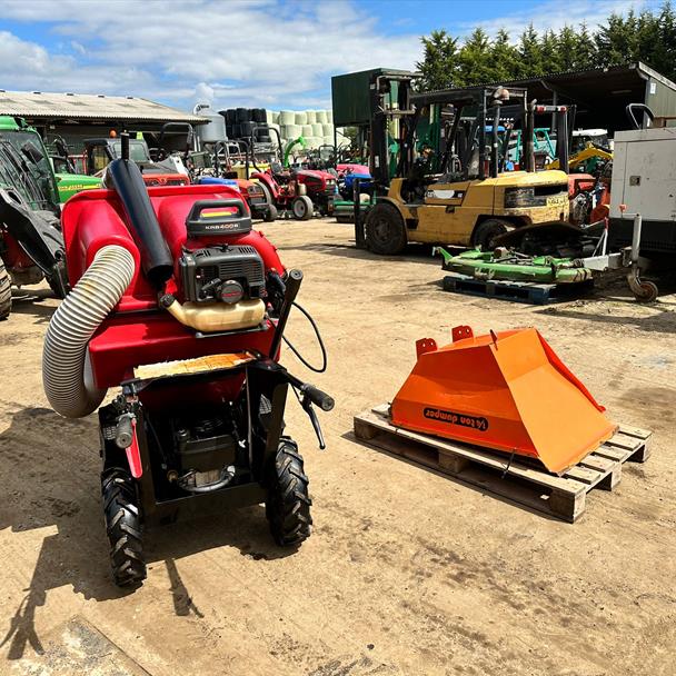 Muck-Truck Powerdrive 4WD Dumper Bundle With Trafalgar Paddock Vacuum Sucker And 1/4 Ton Dumper Skip