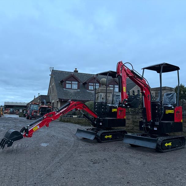New/Unused 2024 JPC HT12 Mini Excavator