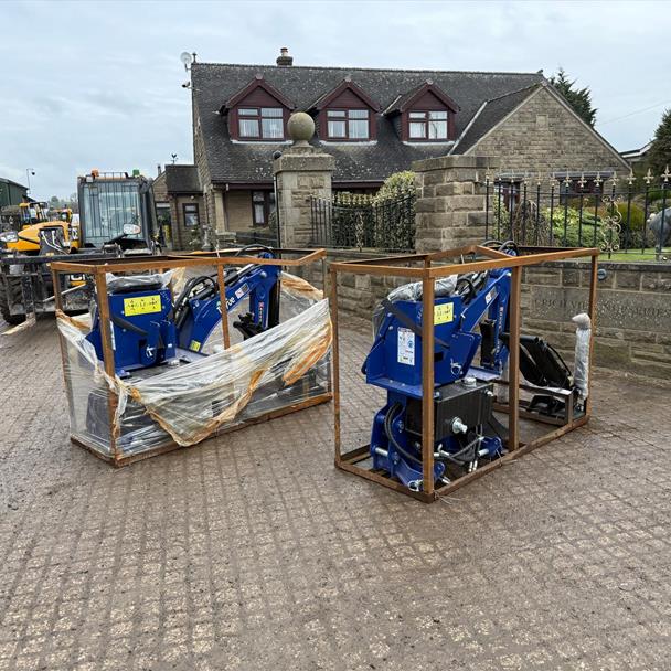 New/Unused Compact Tractor Backhoe Loader