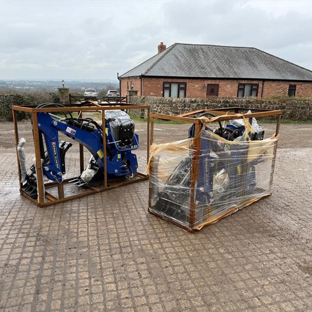 New/Unused Compact Tractor Backhoe Loader