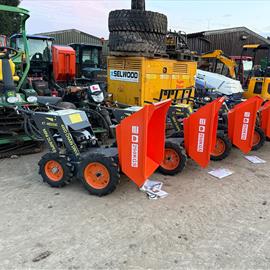 New/Unused Konstant KT-MD250c 4x4 Pedestrian Compact Dumper