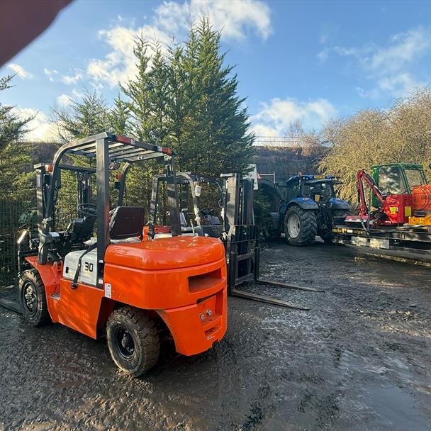New/Unused Machpro MP-L30 3 Ton Diesel Forklift