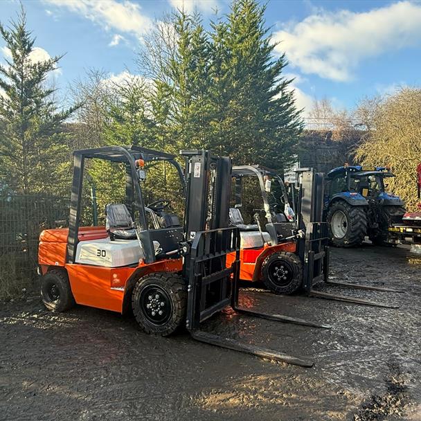 New/Unused Machpro MP-L30 3 Ton Diesel Forklift