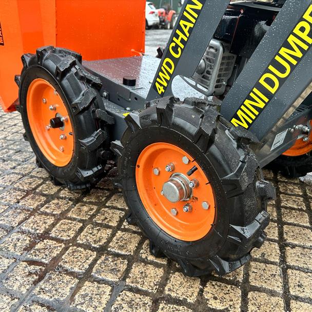 New/Unused Konstant KT-MD250C 4X4 Pedestrian Compact Dumper