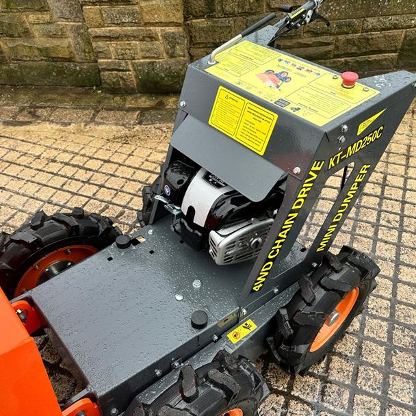 New/Unused Konstant KT-MD250C 4X4 Pedestrian Compact Dumper