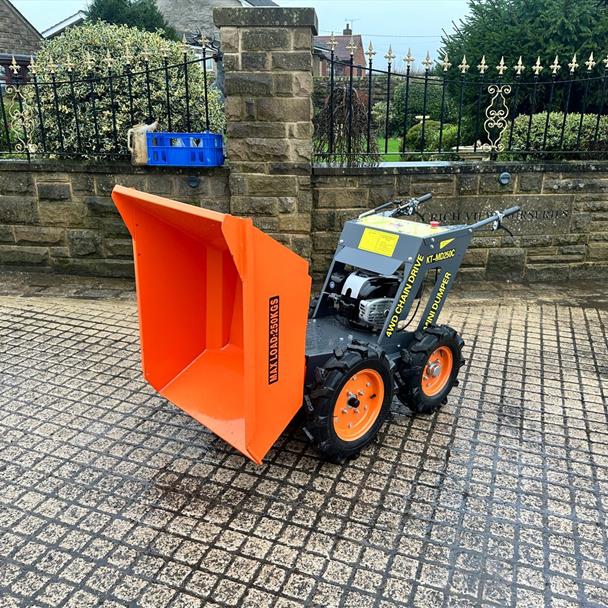 New/Unused Konstant KT-MD250C 4X4 Pedestrian Compact Dumper