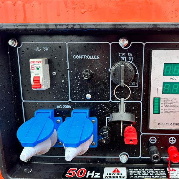 New/Unused DG9500SE 9.5KVA Super Silent Diesel Generator