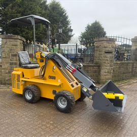 New/Unused Captok CK80 Wheeled Skidsteer Loader