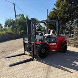New/Unused 2025 Apache CPC35 3.5 Ton Diesel Rough Terrain Forklift